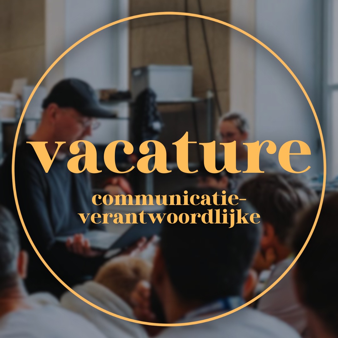 Vacature: communicatieverantwoordelijke